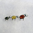 Broche trio d'lphants